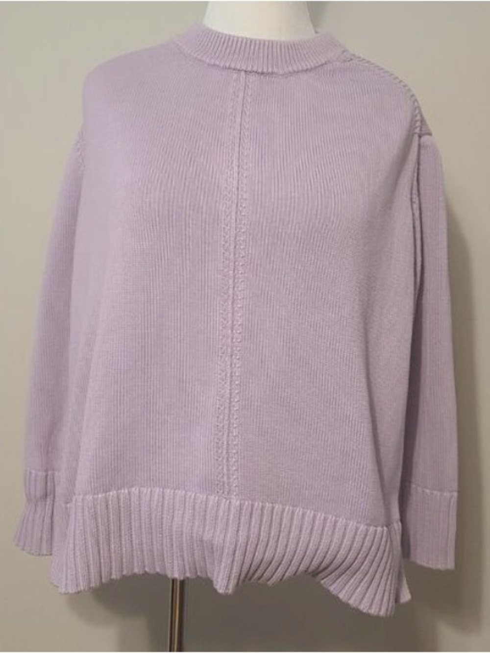 Tuckernuck Soft Lilac Crewneck Sweater